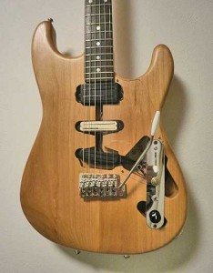 ギター　改造　モディファイ　ピックアップ交換　ディマジオ