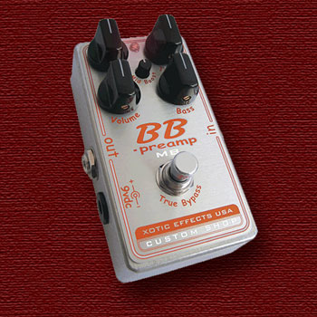 シングルコイルに抜群の相性です。XOTIC BB Preamp-MB Custom Shop KOTA MUSIC | その他ギターネタ